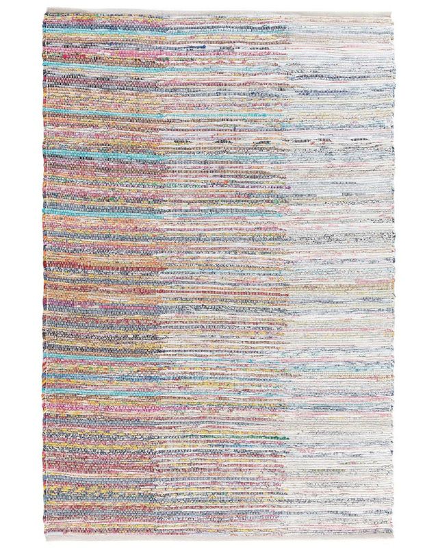 Dywan bawełniany 140 x 200 cm wielokolorowy Mersin 1 szt.