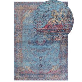 Dywan bawełniany 160 x 230 cm niebieski Kansu 1 szt.
