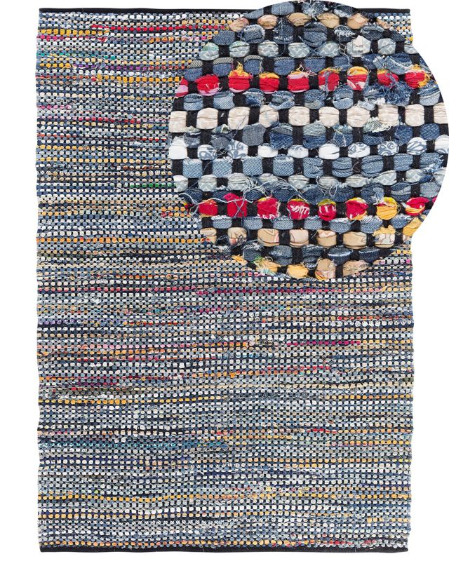 Dywan bawełniany 160 x 230 cm wielokolorowy Alanya 1 szt.