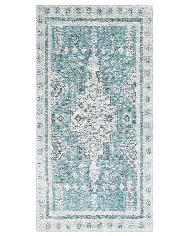 Dywan bawełniany 80 x 150 cm miętowy Fulla 1 szt.