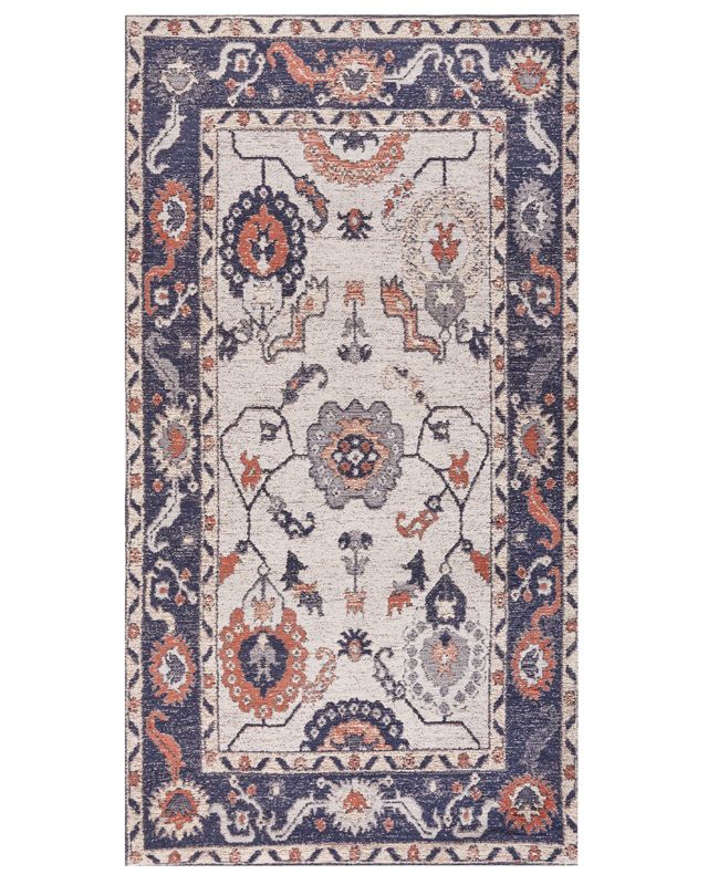 Dywan bawełniany 80 x 150 cm wielokolorowy Kabta 1 szt.