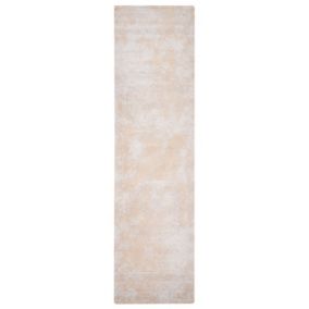 Dywan bawełniany 80 x 300 cm beżowy Beykoz 1 szt.