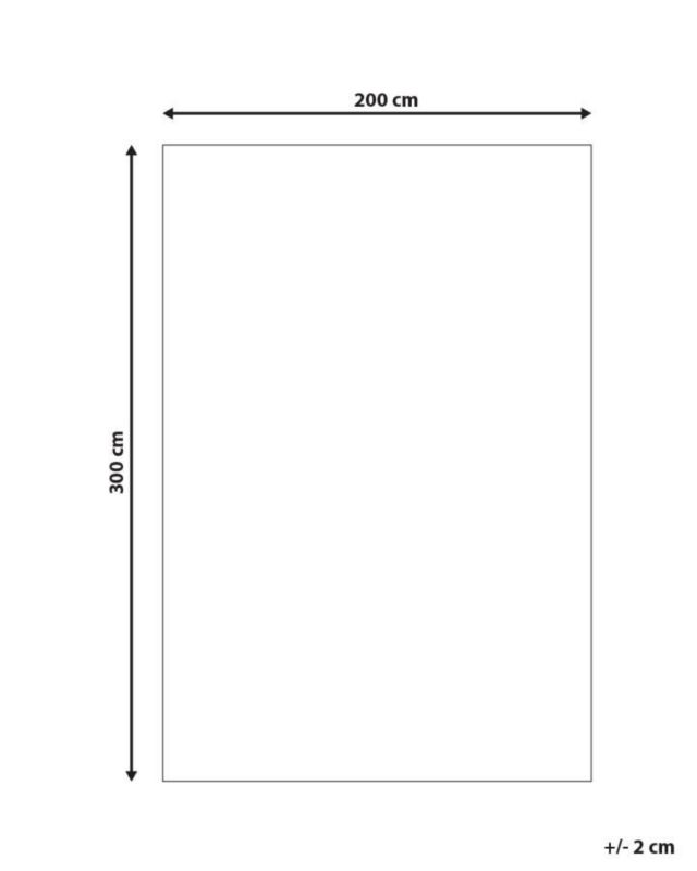 Dywan bawełniany motyw ptaków 200 x 300 cm wielokolorowy Ariha 1 szt.