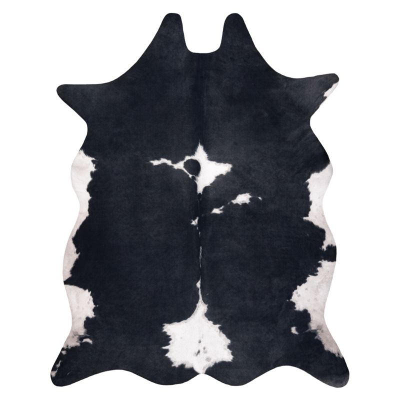Dywan Cow hide RugsX 100x150 cm czarny C147 1 szt.