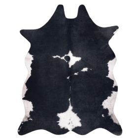Dywan Cow hide RugsX 100x150 cm czarny C147 1 szt.