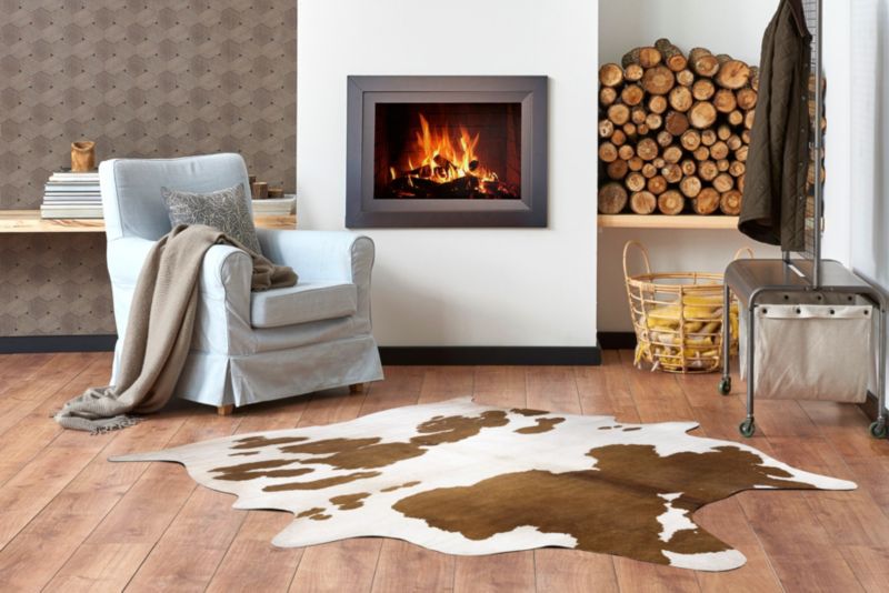 Dywan Cow hide RugsX 180x220 cm biały C167 1 szt.