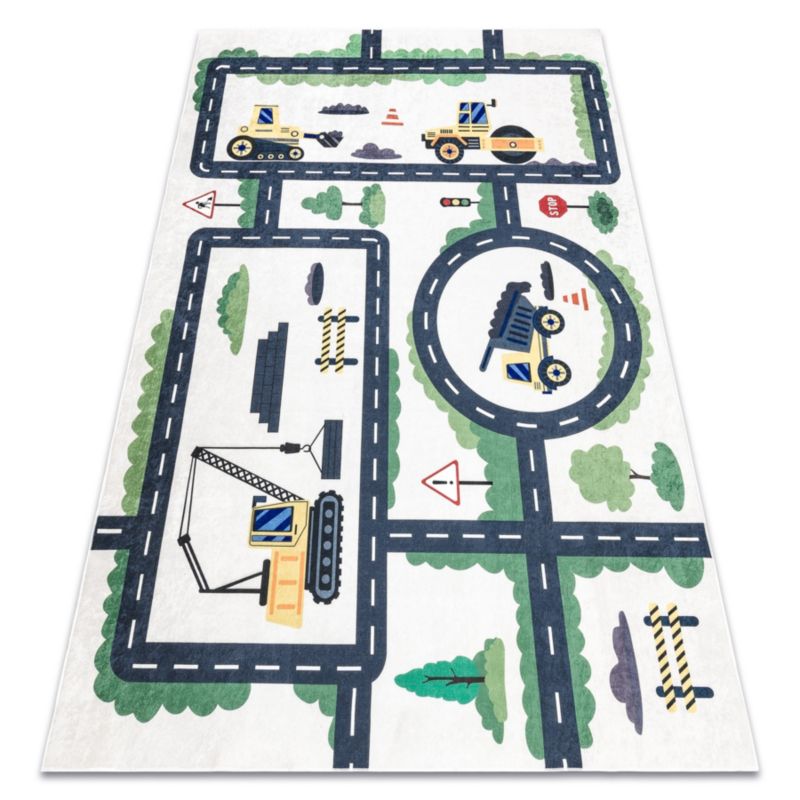 Dywan dla dzieci Bambino RugsX 80x150 cm krem I167 1 szt.