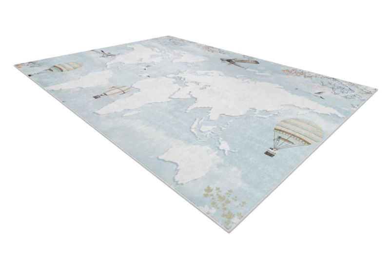 Dywan dla dzieci Bambino RugsX 80x150 cm niebieski I032 1 szt.
