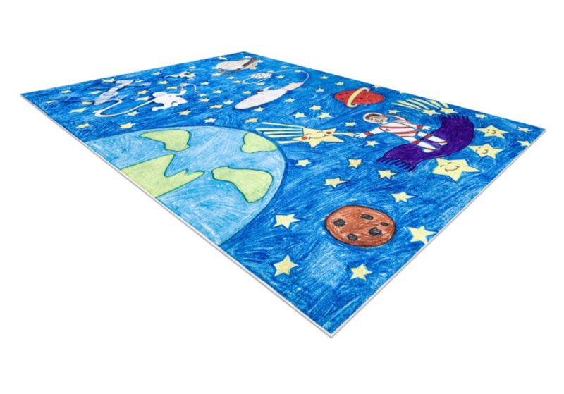 Dywan dla dzieci Bambino RugsX 80x150 cm niebieski I168 1 szt.