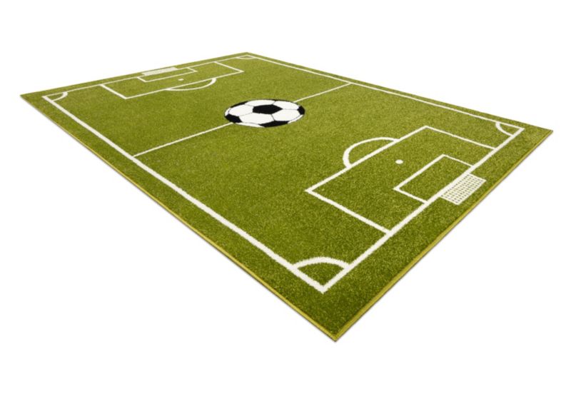Dywan dla dzieci Boisko RugsX 120x170 cm zieleń TM006 1 szt.