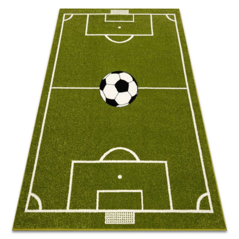 Dywan dla dzieci Boisko RugsX 140x200 cm zieleń TM008 1 szt.