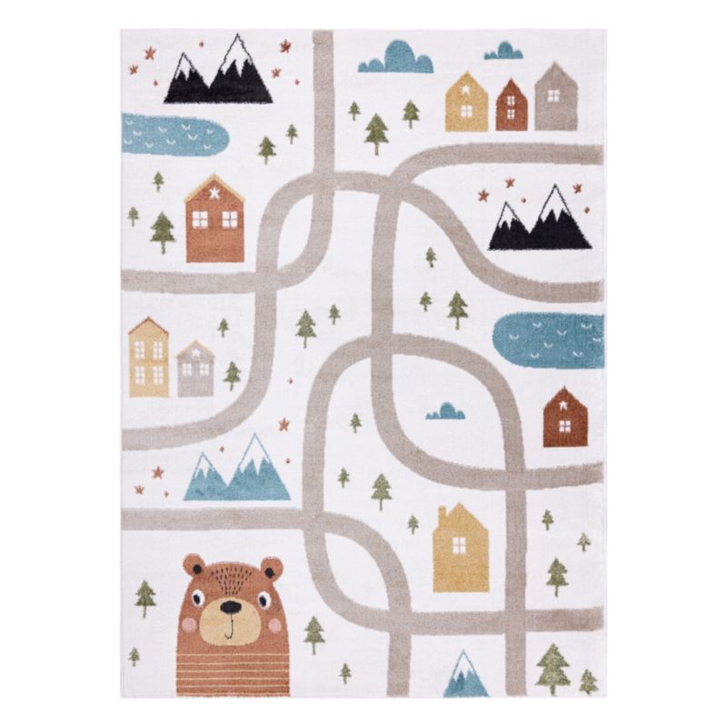 Dywan dla dzieci Fun RugsX 80x150 cm krem O611 1 szt.