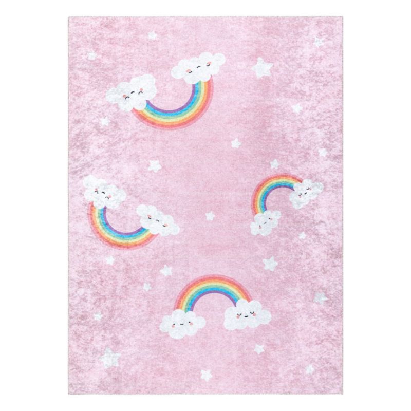 Dywan dla dzieci Junior RugsX 160x220 cm róż BR043 1 szt.
