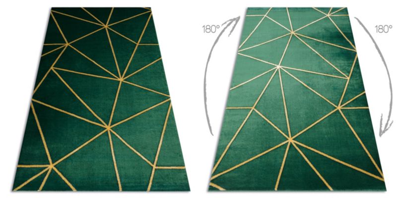 Dywan Emerald RugsX 240x330 cm zieleń AF329 1 szt.