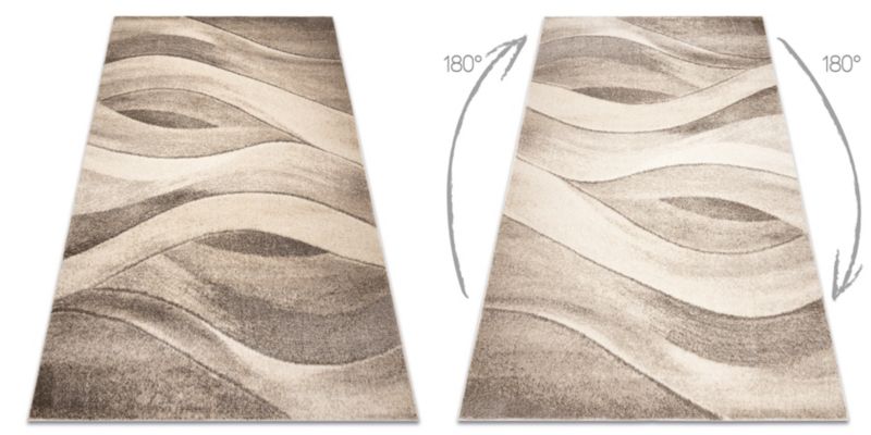 Dywan Fusion RugsX 140x190 cm beż AN478 1 szt.