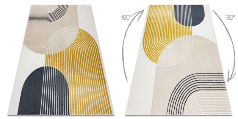 Dywan Fusion RugsX 180x270 cm krem AN498 1 szt.