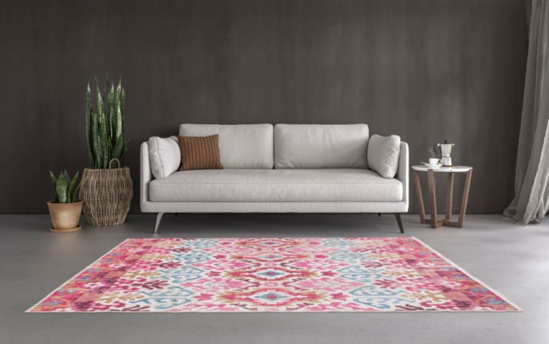 Dywan GoodHome Dorsey 160 x 230 cm różowy