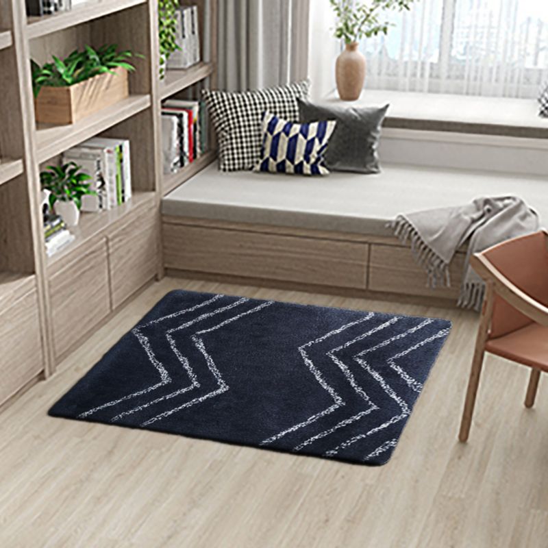 Dywan GoodHome Manzo 60 x 90 cm granatowy