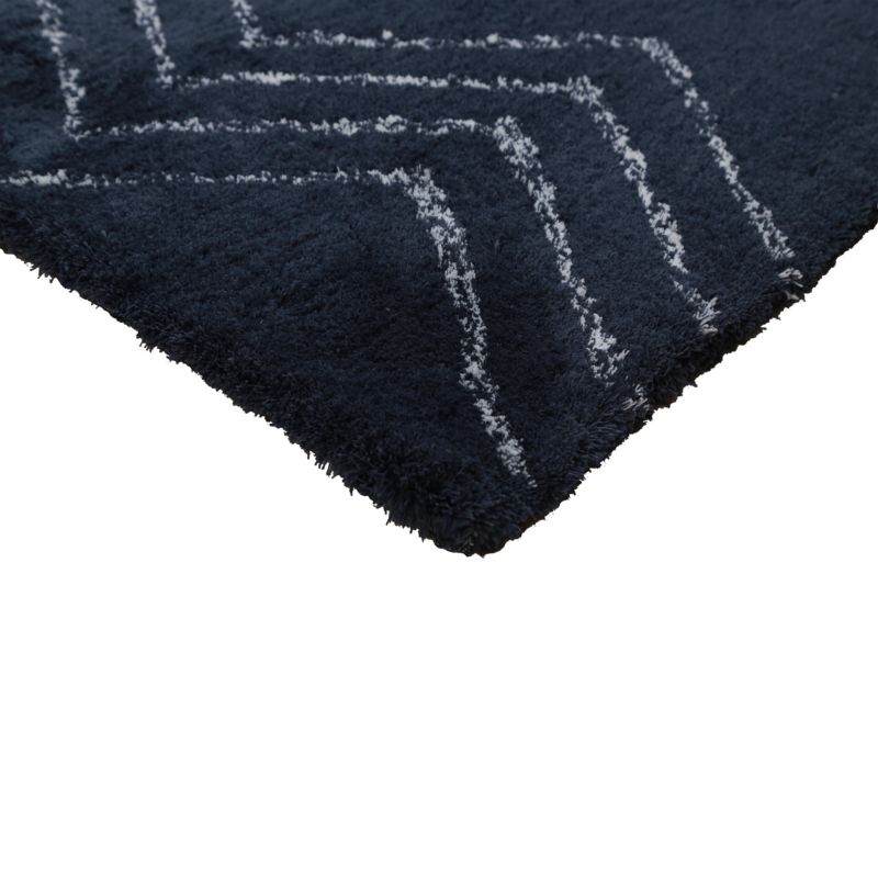 Dywan GoodHome Manzo 60 x 90 cm granatowy