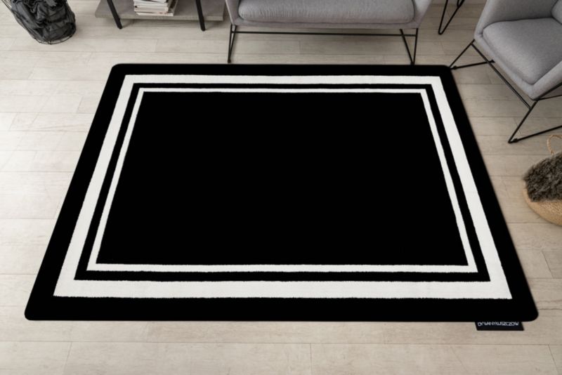 Dywan Hampton RugsX 120x170 cm czarny GR4763 1 szt.
