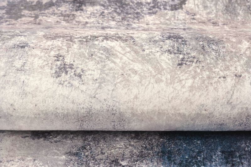 Dywan Indavo Stamp melanż 50 x 80 cm niebieski