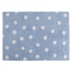 Dywan Lorena Canals dziecięcy TOPOS AZUL/BLUE 120x160 niebieski 1 szt