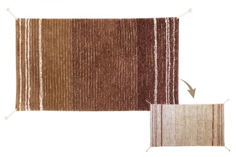 Dywan Lorena Canals TWIN TOFFEE 170x240 beżowy dwustronny 1 szt