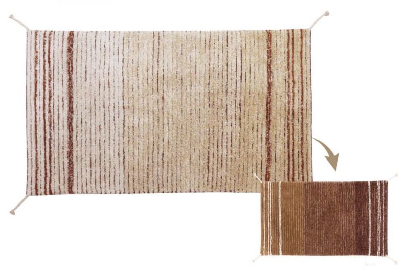 Dywan Lorena Canals TWIN TOFFEE 170x240 beżowy dwustronny 1 szt