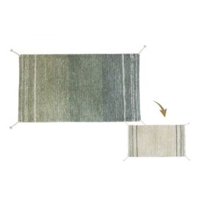 Dywan Lorena Canals TWIN VINTAGE BLUE 120x160 niebieski/beżowy dwustronny 1 szt
