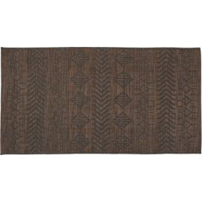 Dywan Madera Aztec 120 x 170 cm brązowy