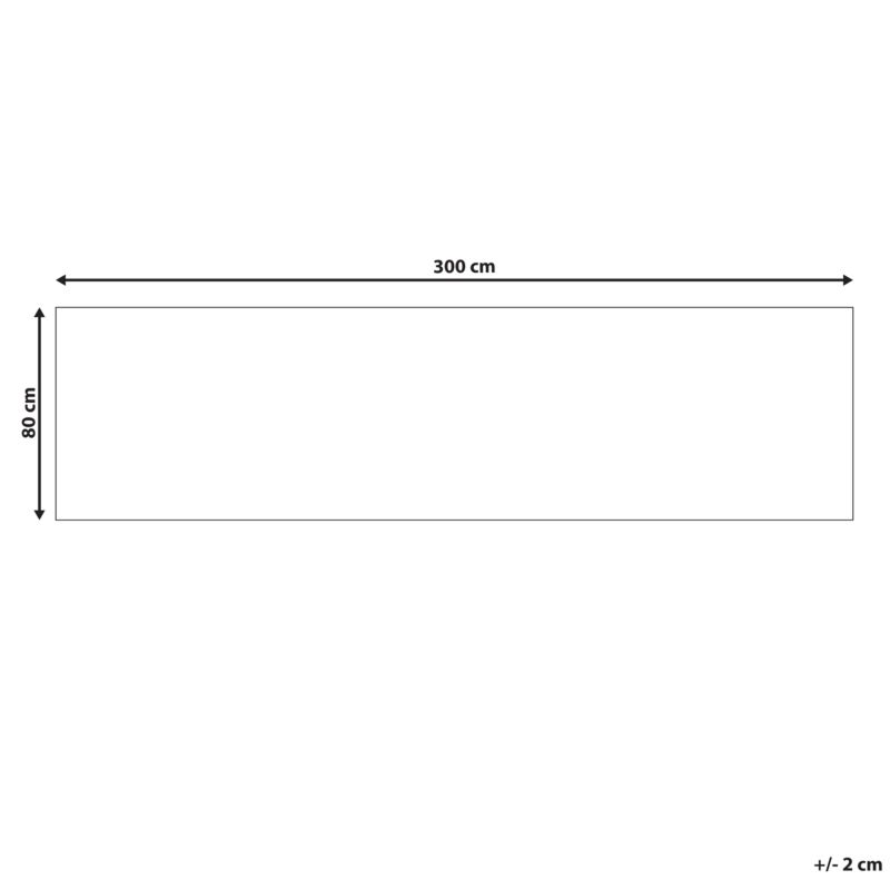 Dywan Midalam Kolorowy 80 x 300 cm 1 szt.