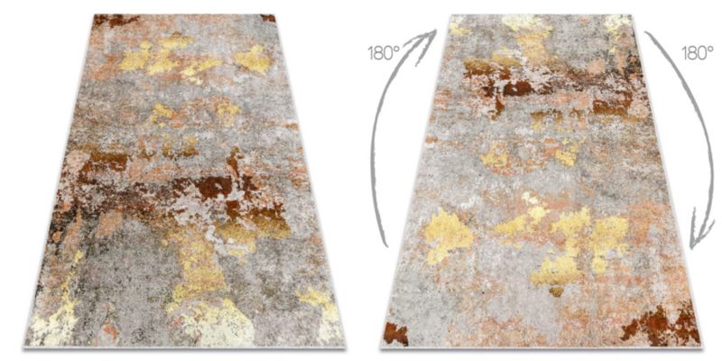 Dywan Miro RugsX 80x150 cm szary BR079 1 szt.
