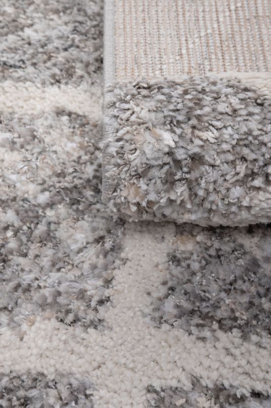 Dywan Multidecor Bilbao Shaggy 120 x 160 cm romby antracytowy 1 szt.