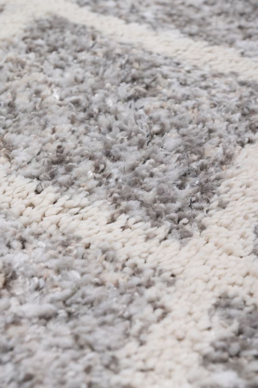Dywan Multidecor Bilbao Shaggy 120 x 160 cm romby antracytowy 1 szt.