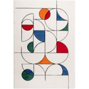Dywan Multidecor Bond 80 x 150 cm koła wielokolorowy 1 szt.