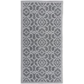 Dywan Multidecor Clyde 80 x 150 cm orient szary 1 szt.