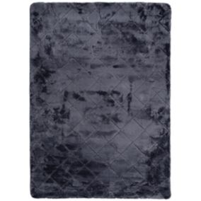Dywan Multidecor Cubic 120 x 170 cm kwadraty ciemno szare 1 szt