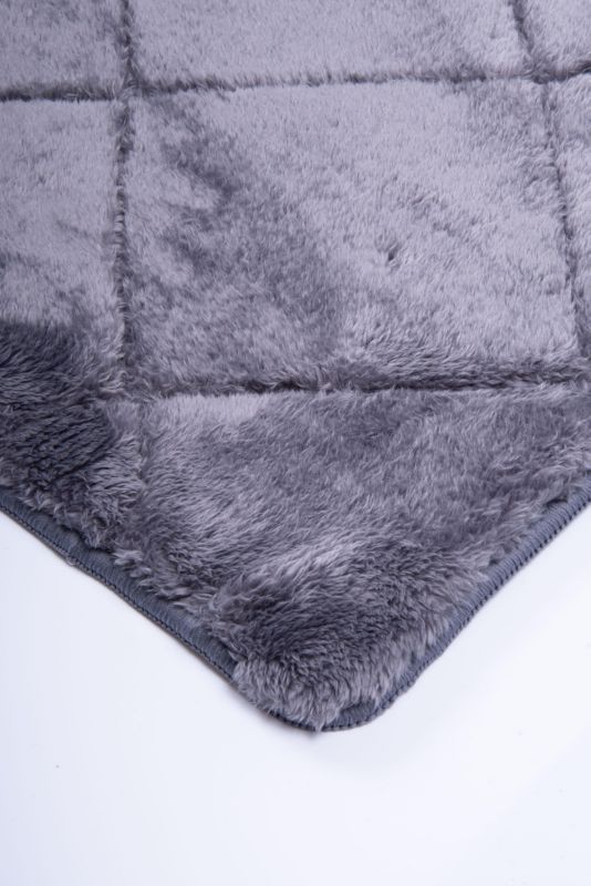Dywan Multidecor Cubic 160 x 230 cm kwadraty ciemno szare 1 szt.