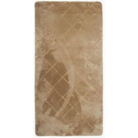 Dywan Multidecor Cubic 60 x 100 cm kwadraty beżowe 1 szt.
