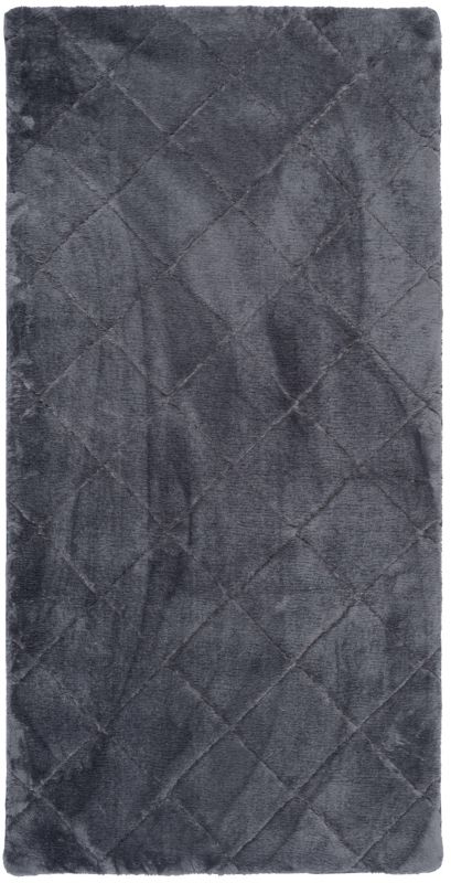 Dywan Multidecor Cubic 60 x 100 cm kwadraty ciemno szare 1 szt.