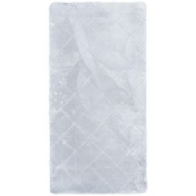 Dywan Multidecor Cubic 70 x 140 cm kwadraty szare 1 szt.