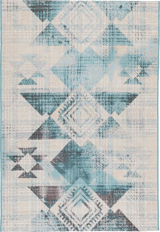 Dywan Multidecor Dara 120 x 170 cm geometria turkus 1 szt.