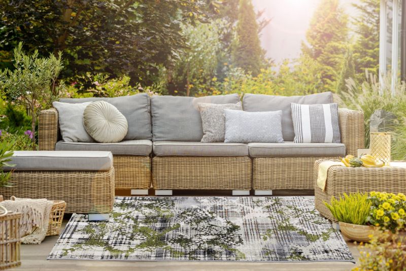 Dywan Multidecor Dara 120 x 170 cm przecierka zielony 1 szt.