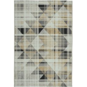 Dywan Multidecor Dara 120 x 170 cm trójkąty żółty 1 szt.