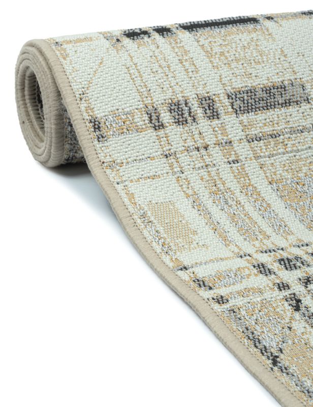 Dywan Multidecor Dara 120 x 170 cm trójkąty żółty 1 szt.