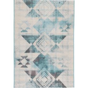Dywan Multidecor Dara 160 x 220 cm geometria turkus 1 szt.
