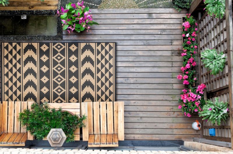 Dywan Multidecor Delmar 120 x 170 cm aztecki brąz 1 szt.