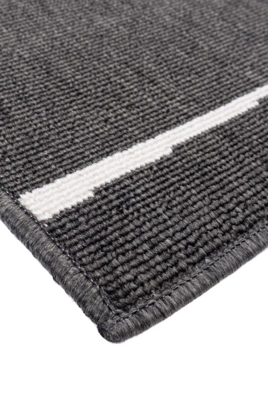 Dywan Multidecor Delmar 120 x 170 cm geometria czarny 1 szt.