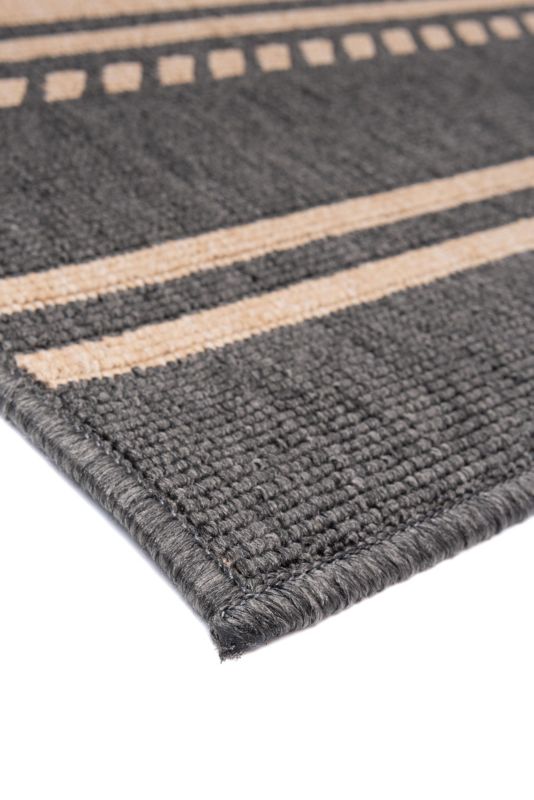 Dywan Multidecor Delmar 120 x 170 cm paski brąz 1 szt.