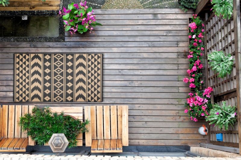 Dywan Multidecor Delmar 80 x 150 cm aztecki brąz 1 szt.
